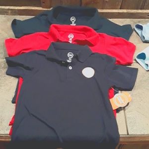 Children's Polo shirts BUNDLE of 5.. size 6/7 boys